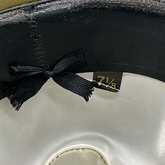 Vintage Hat Cavanagh New York Fedora Brown, 7 1/8 - Picture 9 of 14